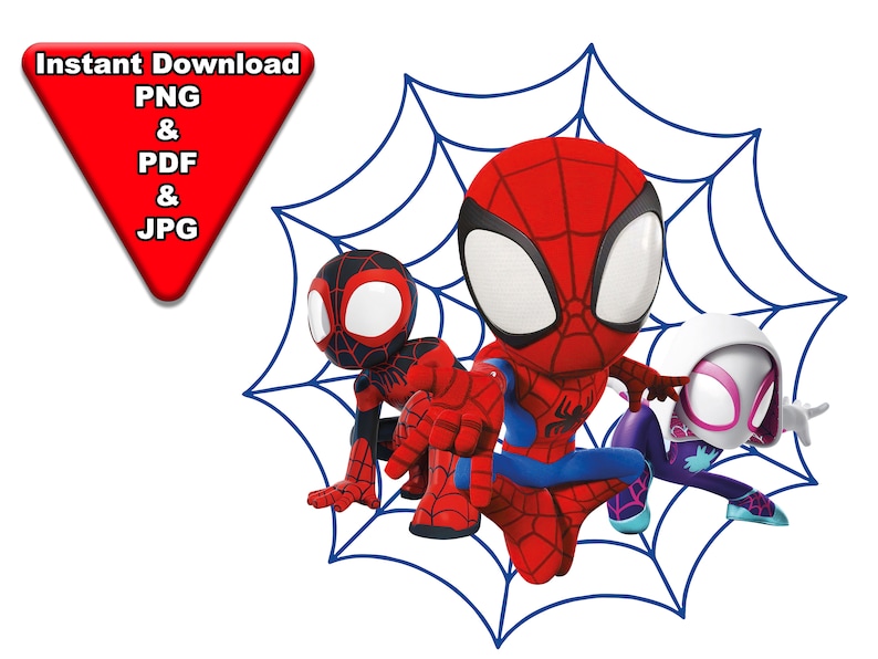 Spidey And His Amazing Friends Svg Spidey And His Amazing Friends Png