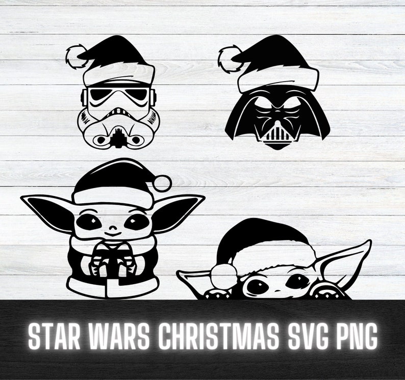 Star Wars Christmas Svg Starwarssvg