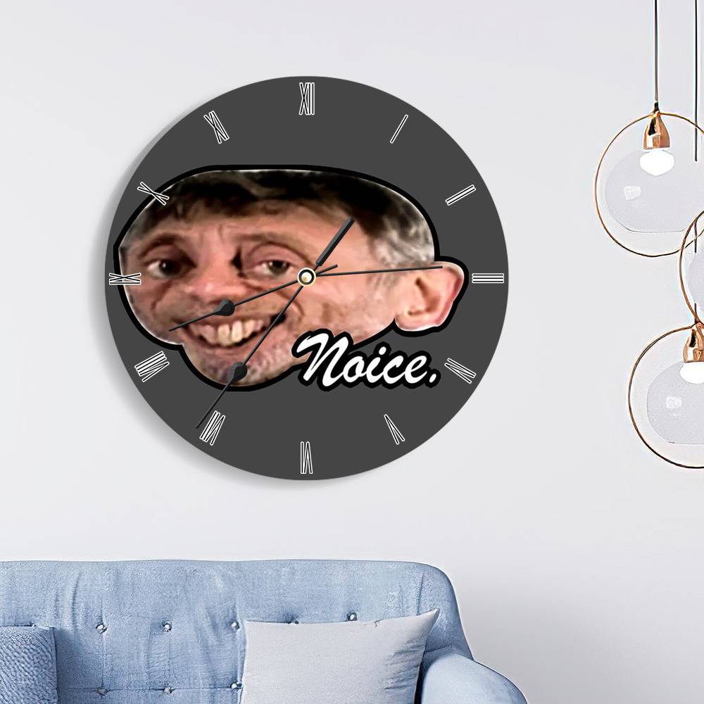 Nice Meme Wall Clock Nicememe Store