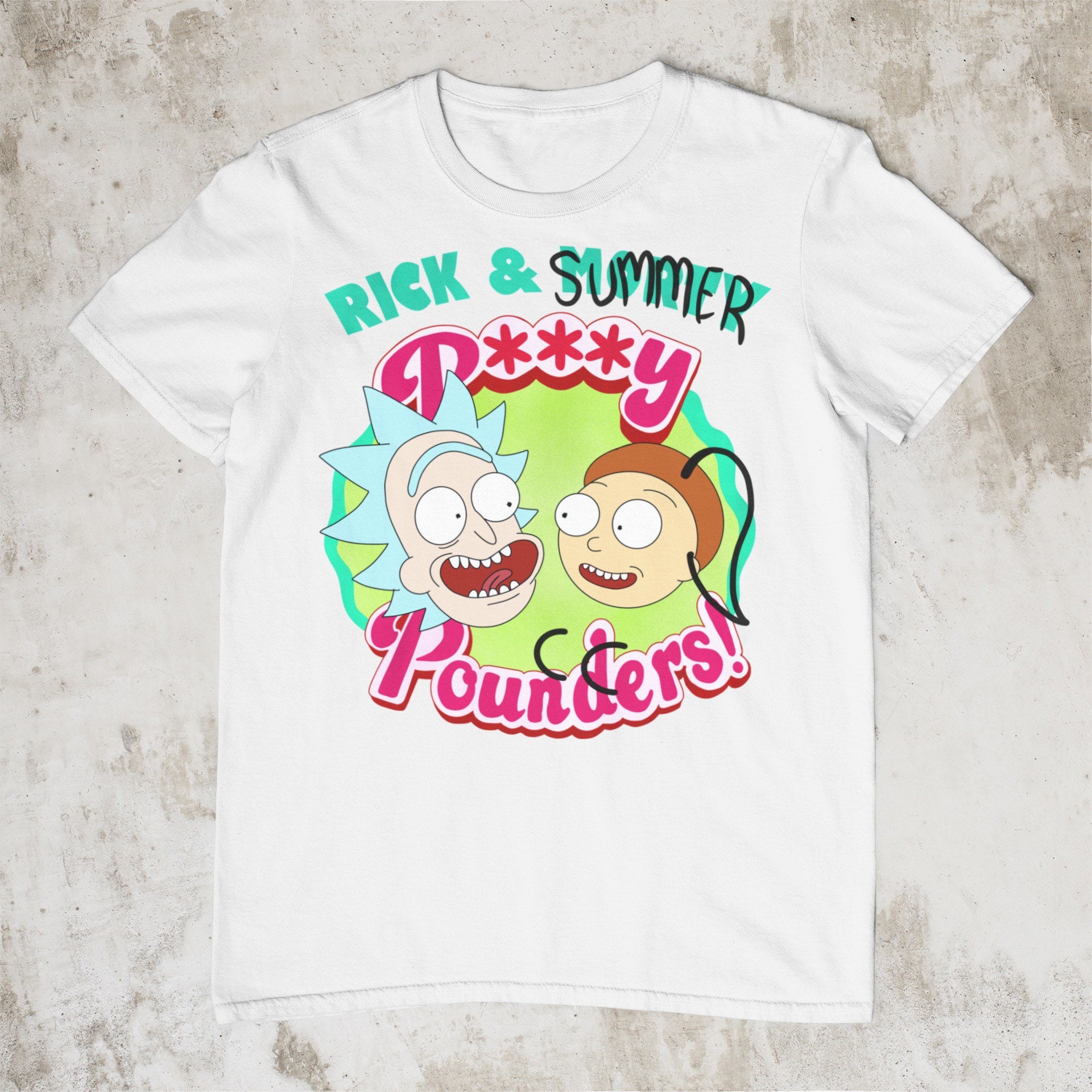 Get It Now Rick And Morty Pussy Pounders Sweatshirt 