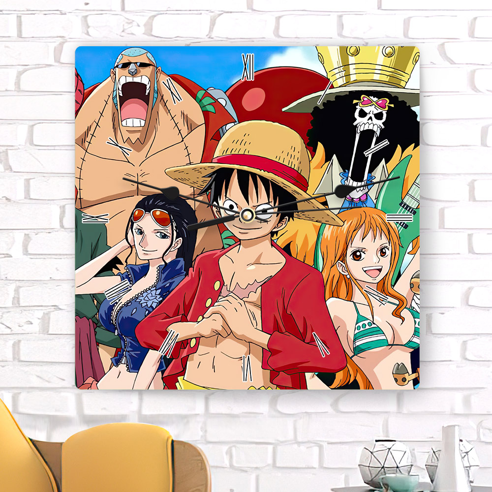 One Piece Merch Wall Clock Home Decor Wall Clock Gifts for One Piece Merch  Fans