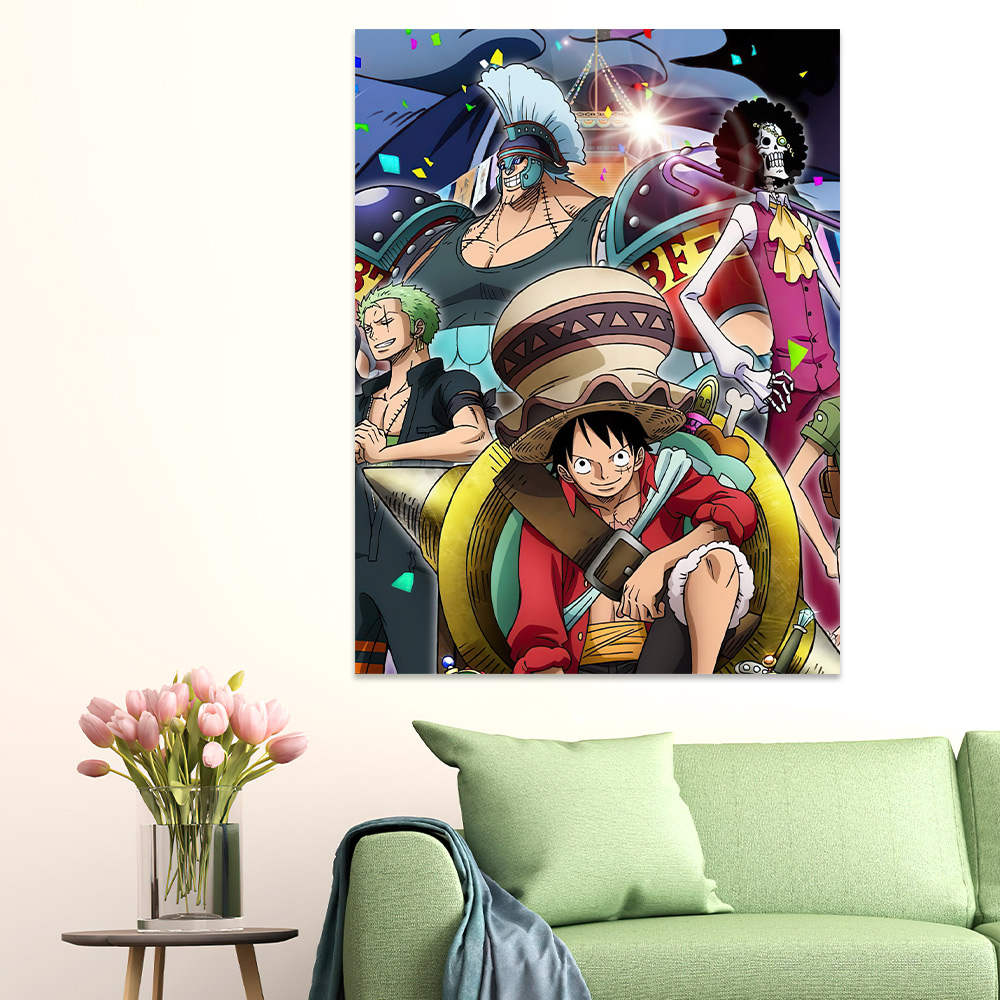 One Piece Merch Poster Art Wall Poster Sticky Poster Gift For Fans