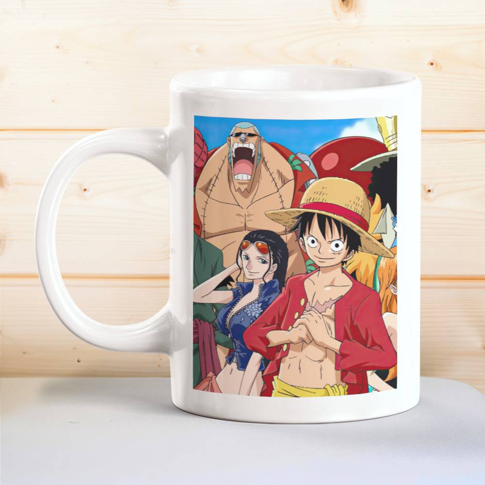 Best sellers plus much more One Piece Parodic Happy Birthday Mug with  Designed handle, interior and exterior - Luffy and Gollum - My Precious  (Funny One Piece Parody - High, one piece cup
