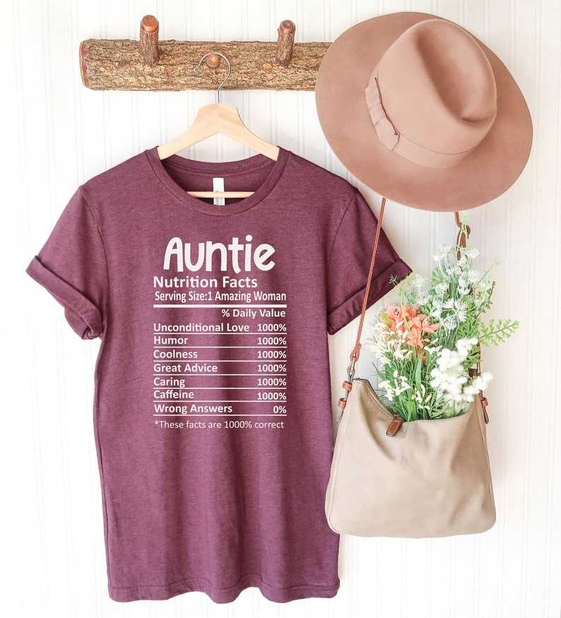 auntie facts shirt