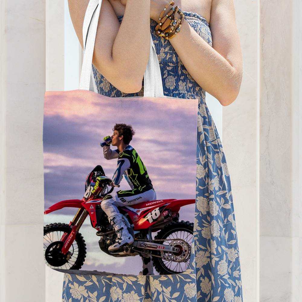 Jett Lawrence Totebag Classic Celebrity Totebag Jettson 18 Totebag