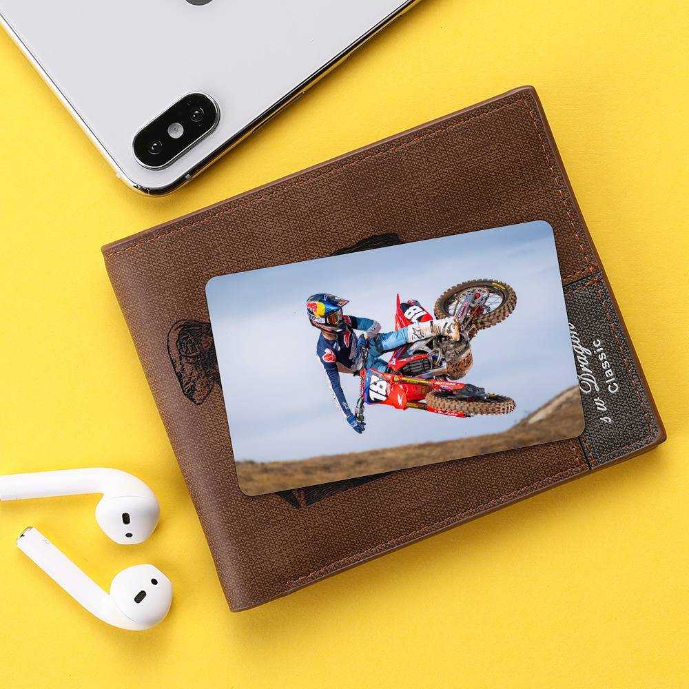 Jett Lawrence Wallet Insert Card Classic Celebrity Wallet Insert Card Dirt Bike 250 by Jett Lawrence Wallet Insert Card
