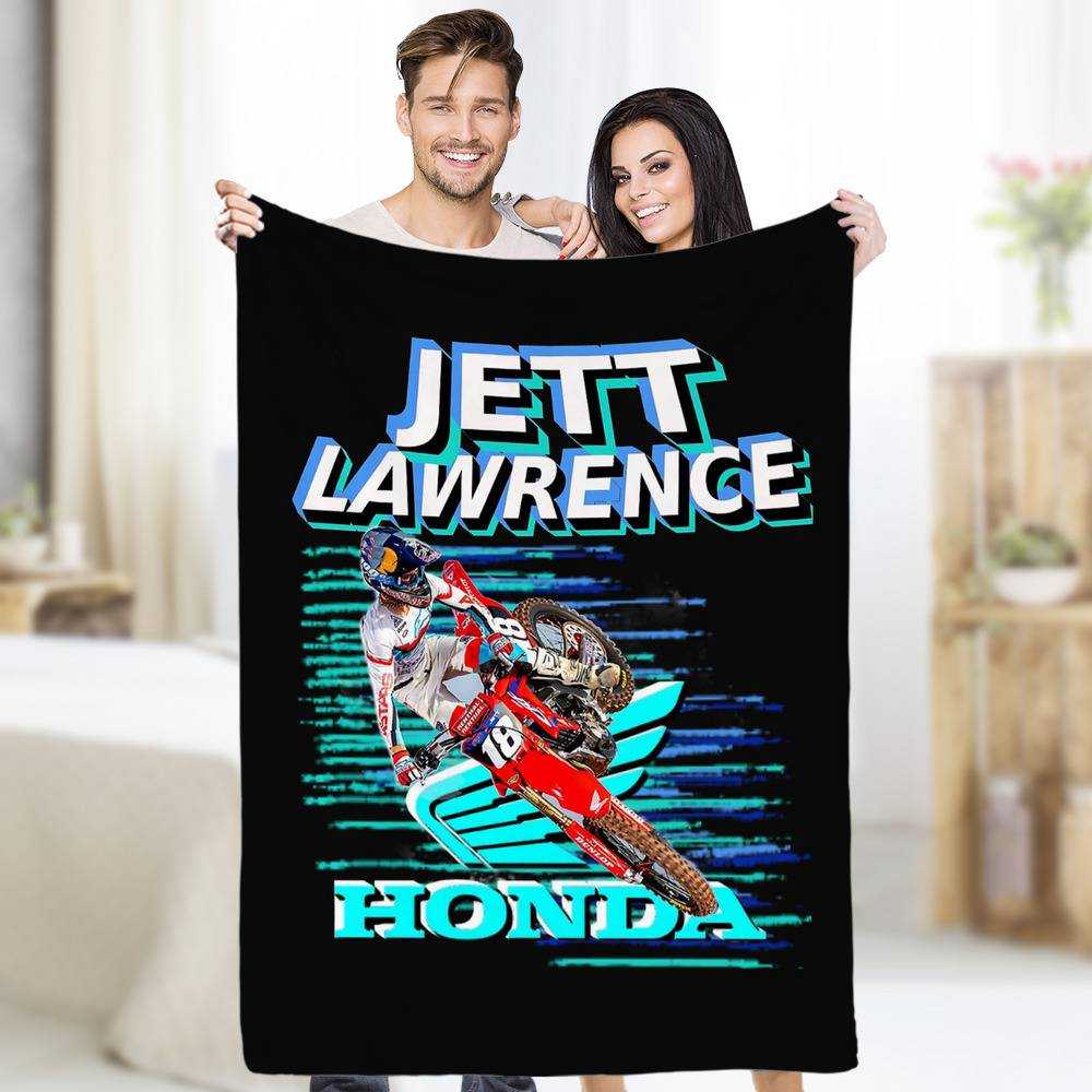 Jett Lawrence Blanket Mx Champ Motocross Blanket