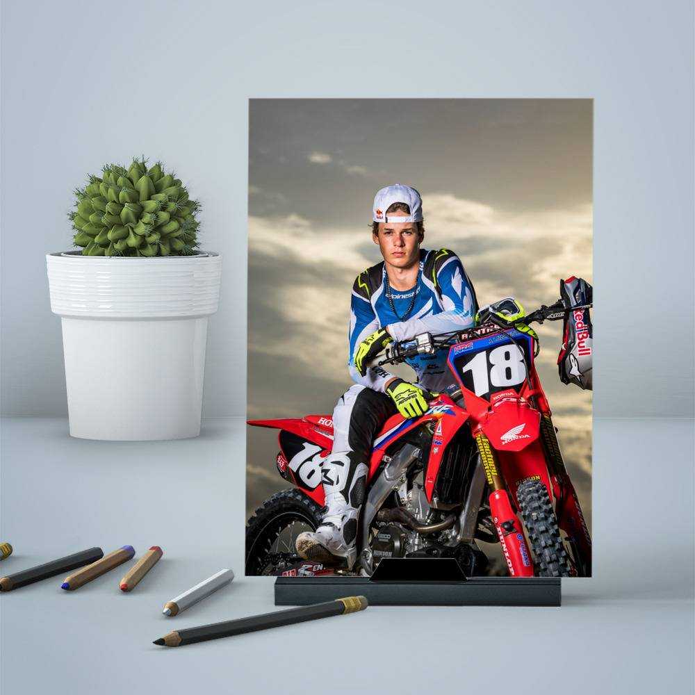 Jett Lawrence Greeting Card Classic Celebrity Greeting Card Motocross by Jett Lawrence Greeting Card