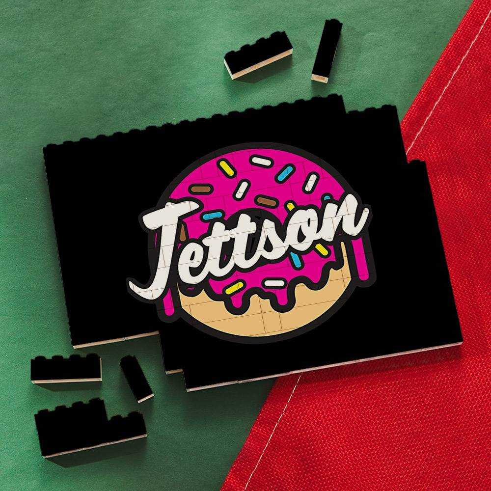 Jett Lawrence Merch Building Blocks Gift for Fans Donut Building Blocks
