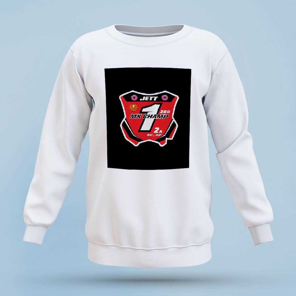 Jett Lawrence Sweatshirt Classic Celebrity Sweatshirt Championship Sweatshirt