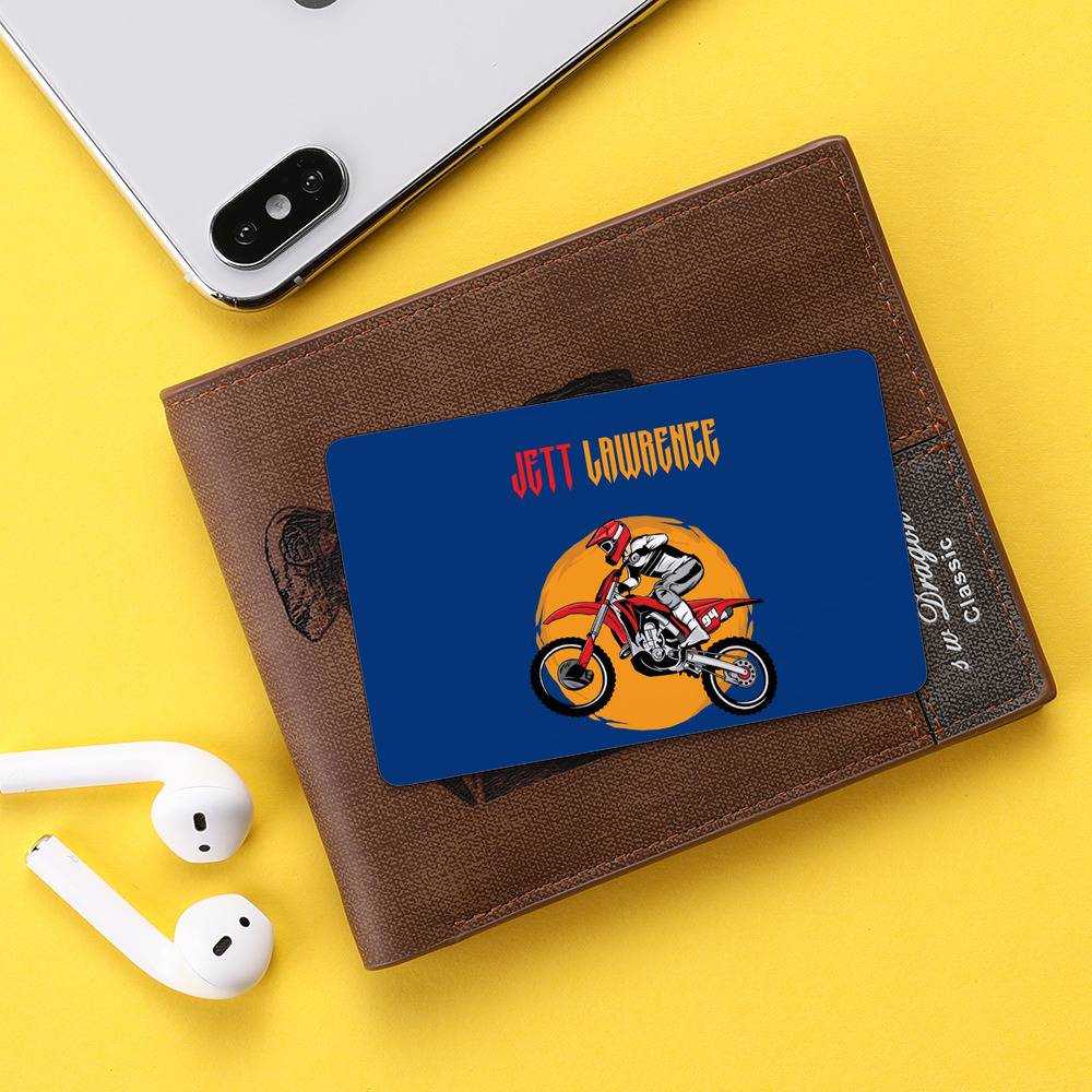 Jett Lawrence Wallet Insert Card Classic Celebrity Wallet Insert Card Logo by Jett Lawrence Wallet Insert Card