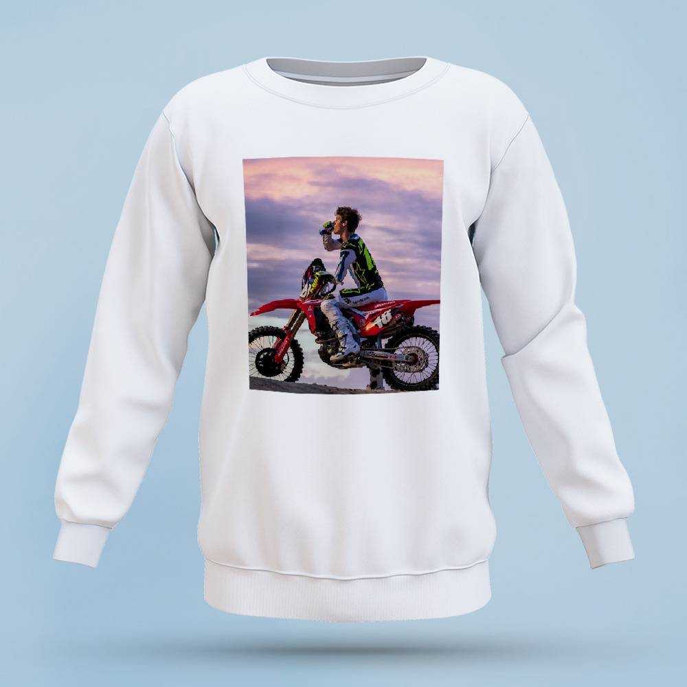 Jett Lawrence Sweatshirt Classic Celebrity Sweatshirt Jettson 18 Sweatshirt