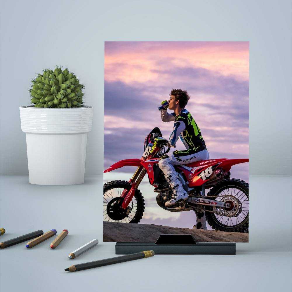 Jett Lawrence Greeting Card Classic Celebrity Greeting Card Jettson 18 by Jett Lawrence Greeting Card