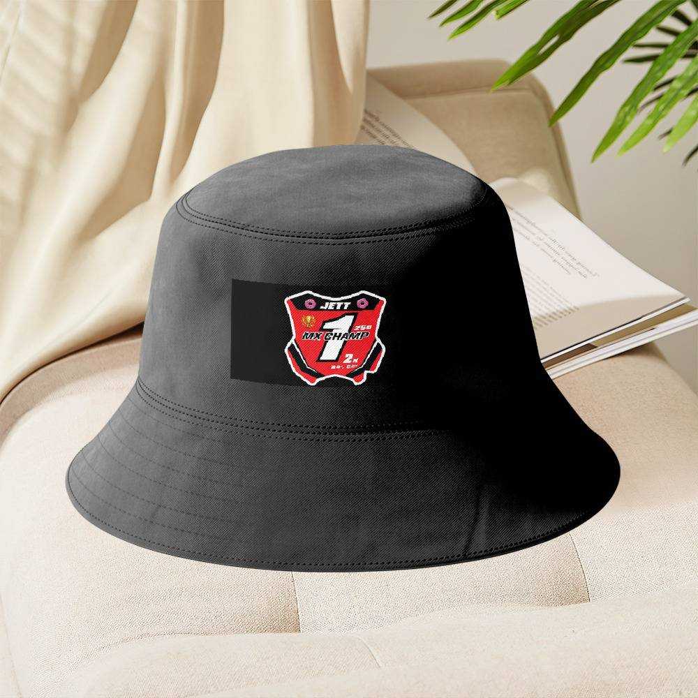 Jett Lawrence Bucket Hat Unisex Sun Hat Gifts for Jett Lawrence Fans Championship Fisherman Hat
