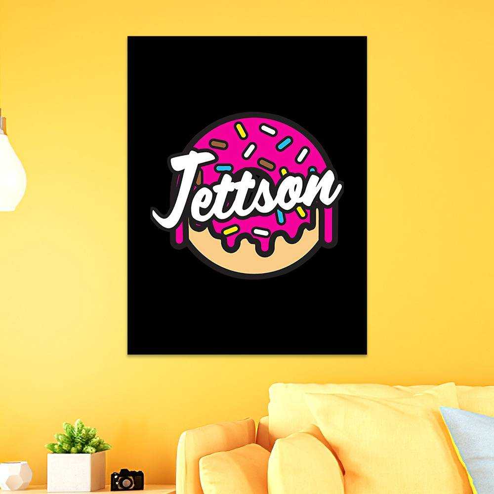 Jett Lawrence Merch Poster Art Wall Poster Sticky Poster Gift for Fans Donut Poster