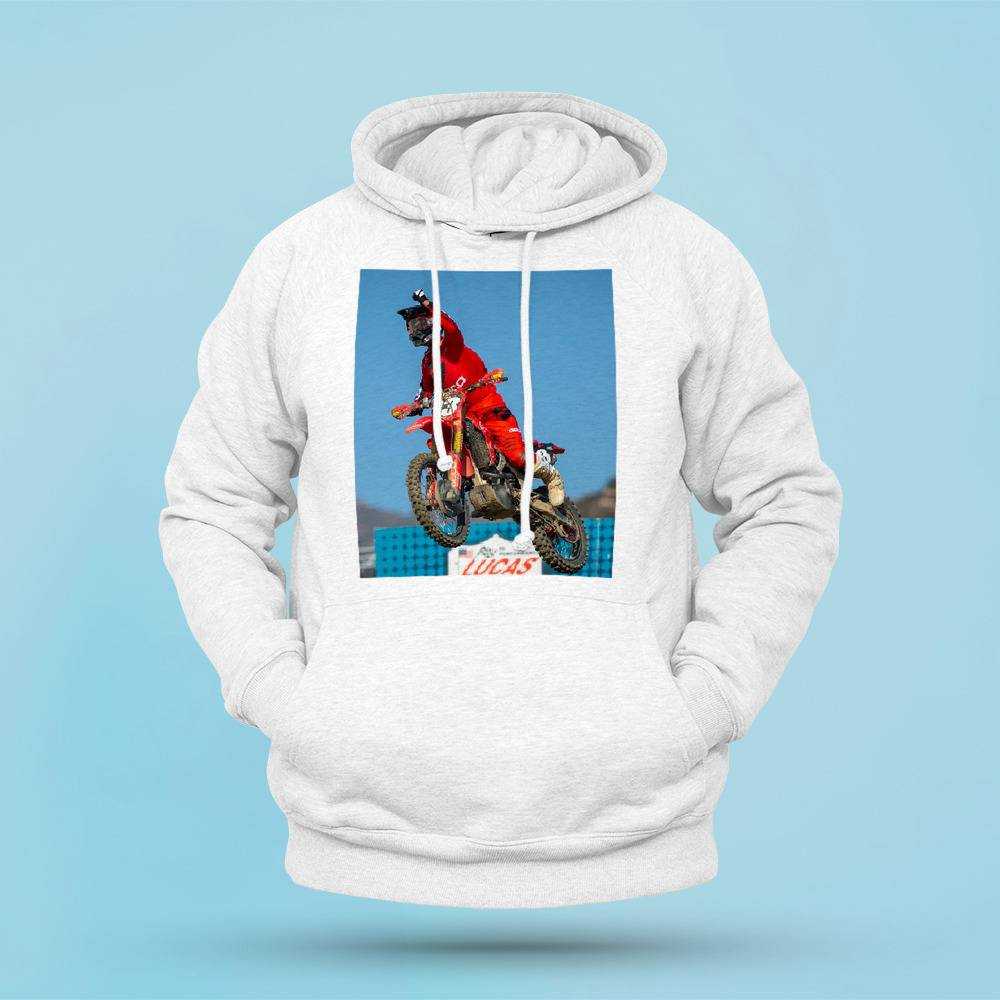 Jett Lawrence Hoodie Classic Celebrity Hoodie Salutes for His First AMA Pro Motocross Victory Hoodie