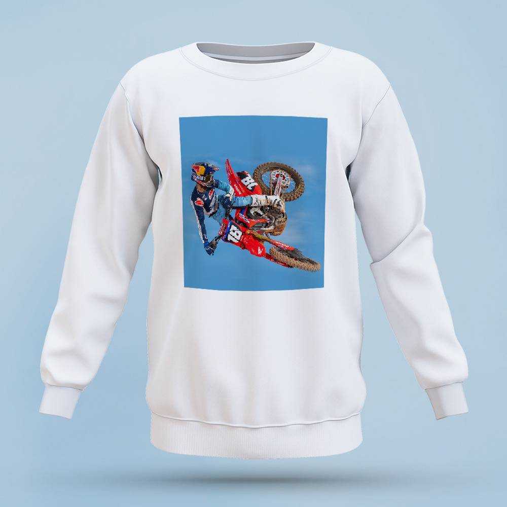 Jett Lawrence Sweatshirt Classic Celebrity Sweatshirt Monster Energy 250 Sweatshirt