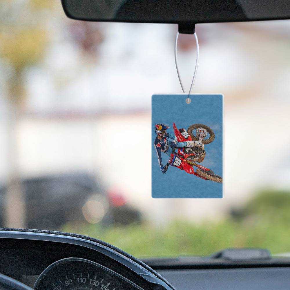 Jett Lawrence Car Air Freshener Car Hanging Accessoires Gifts for Jett Lawrence Fans Monster Energy 250 Air Freshener