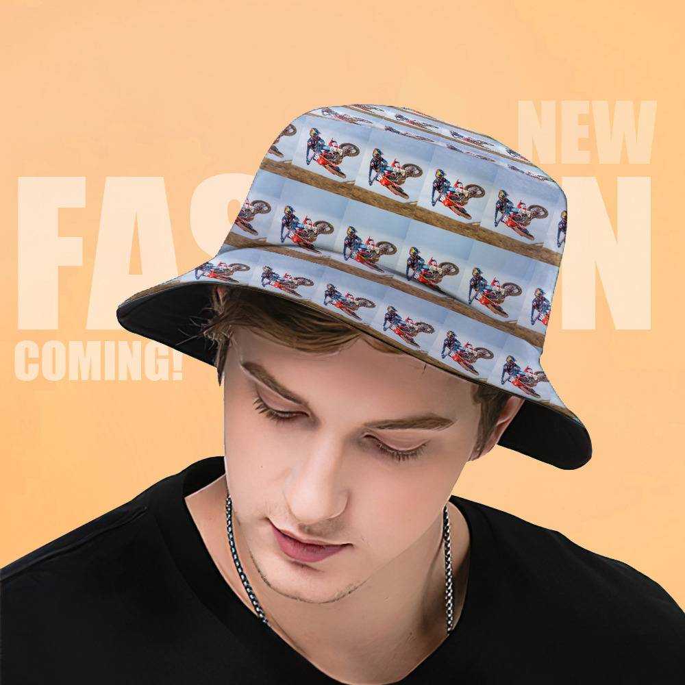 Jett Lawrence Fisherman Hat Unisex Fashion Bucket Hat Gifts For Jett Lawrence Fans Dirt Bike 250
