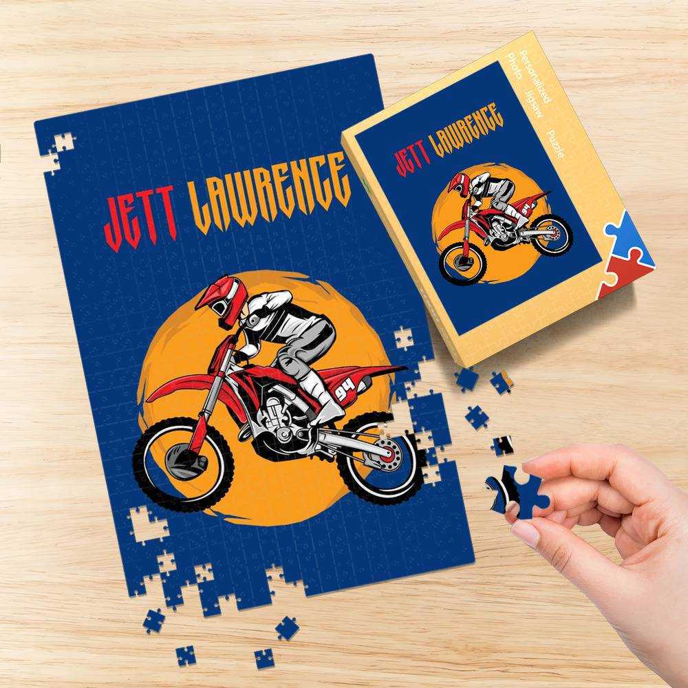 Jett Lawrence Puzzle Logo Puzzle