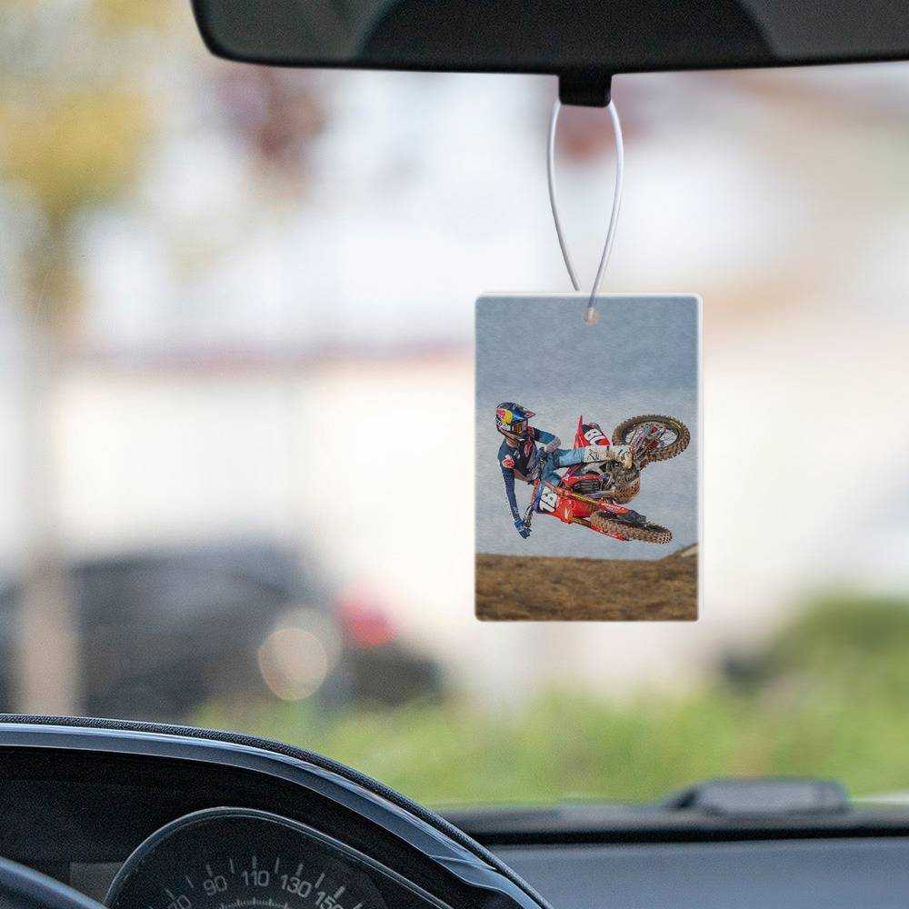 Jett Lawrence Car Air Freshener Car Hanging Accessoires Gifts for Jett Lawrence Fans Dirt Bike 250 Air Freshener