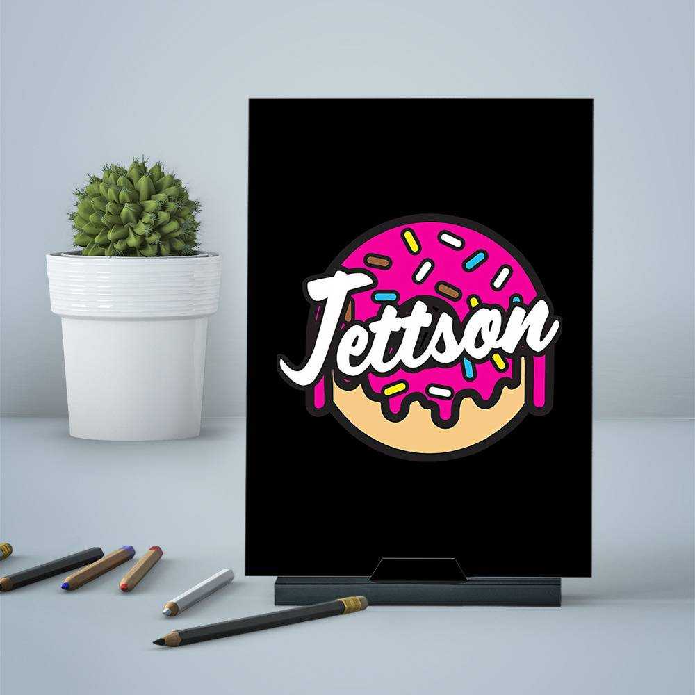 Jett Lawrence Greeting Card Classic Celebrity Greeting Card Donut by Jett Lawrence Greeting Card