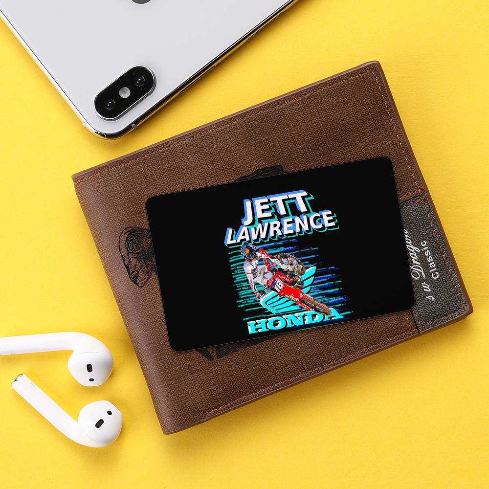 Jett Lawrence Wallet Insert Card Classic Celebrity Wallet Insert Card Mx Champ Motocross by Jett Lawrence Wallet Insert Card