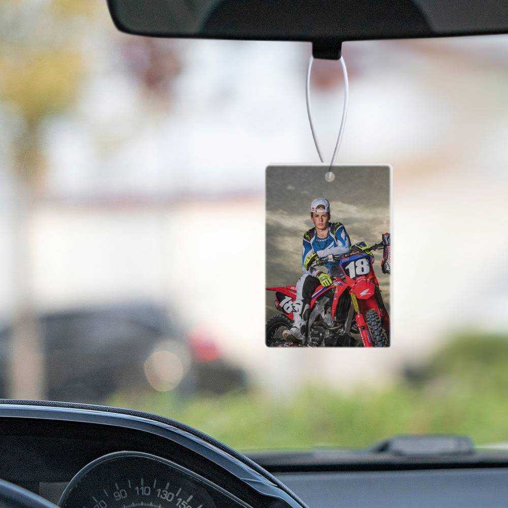 Jett Lawrence Car Air Freshener Car Hanging Accessoires Gifts for Jett Lawrence Fans Motocross Air Freshener
