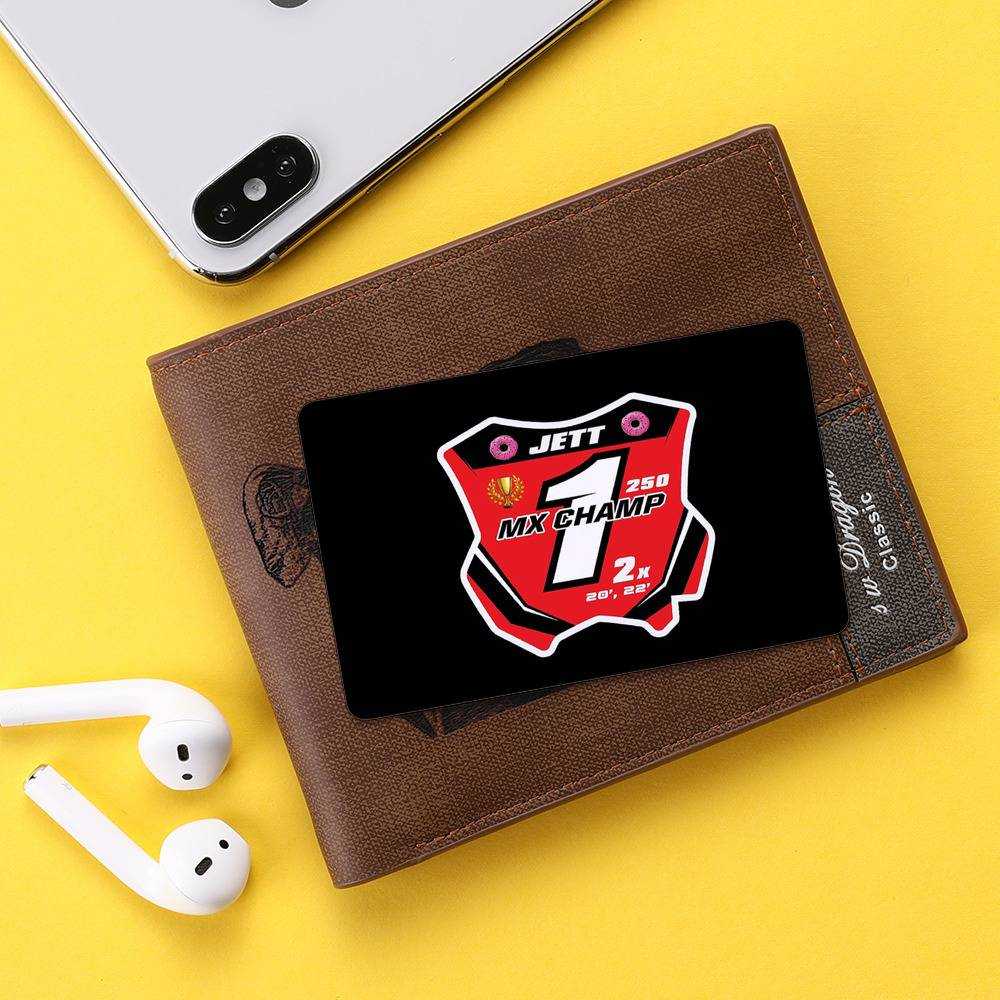 Jett Lawrence Wallet Insert Card Classic Celebrity Wallet Insert Card Championship by Jett Lawrence Wallet Insert Card