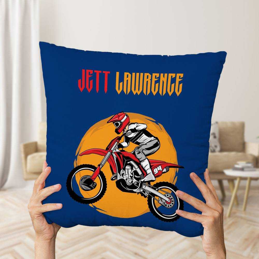 Jett Lawrence Pillow Classic Celebrity Pillow Logo Pillow