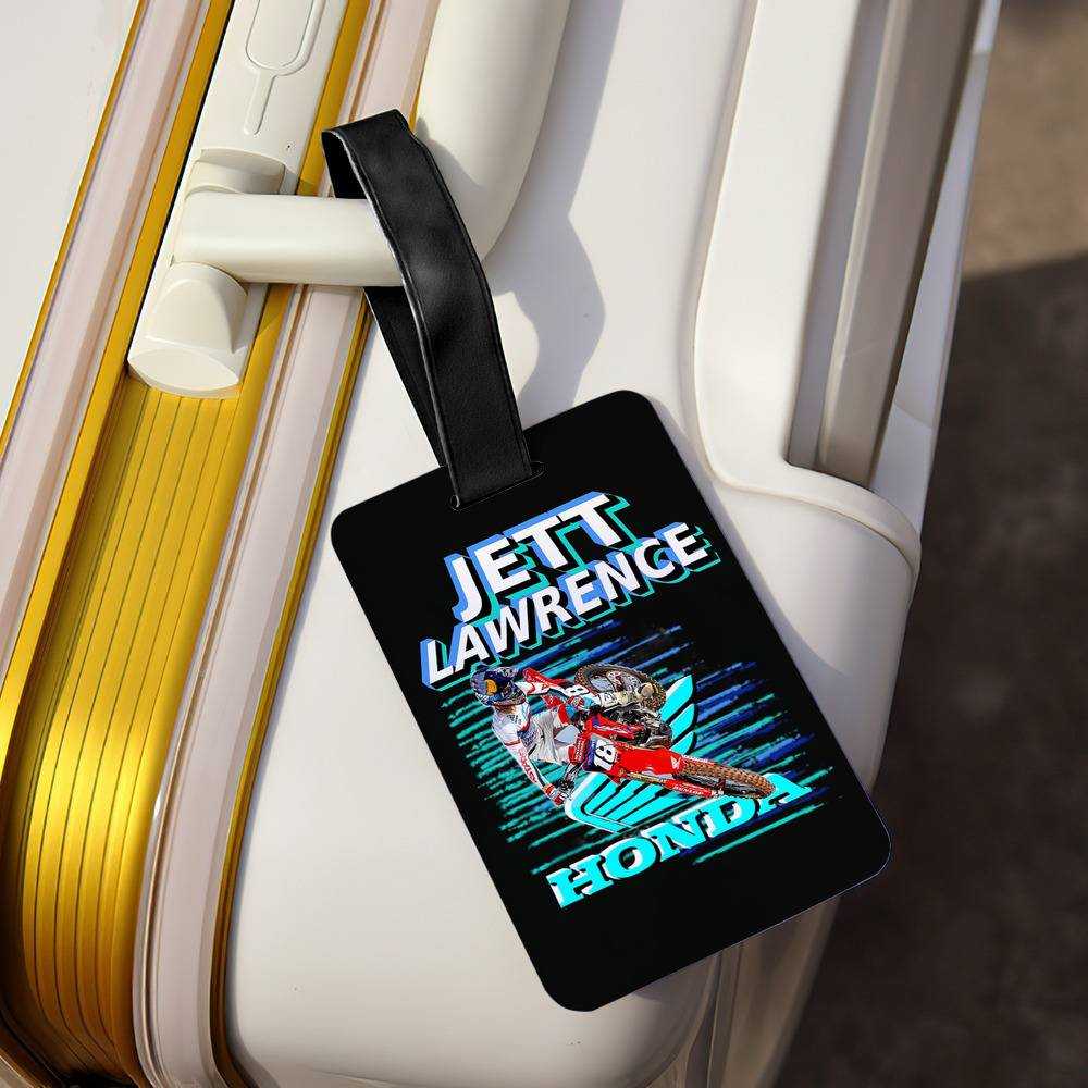 Jett Lawrence Luggage Tag Classic Celebrity Luggage Tag Mx Champ Motocross by Jett Lawrence Luggage Tag