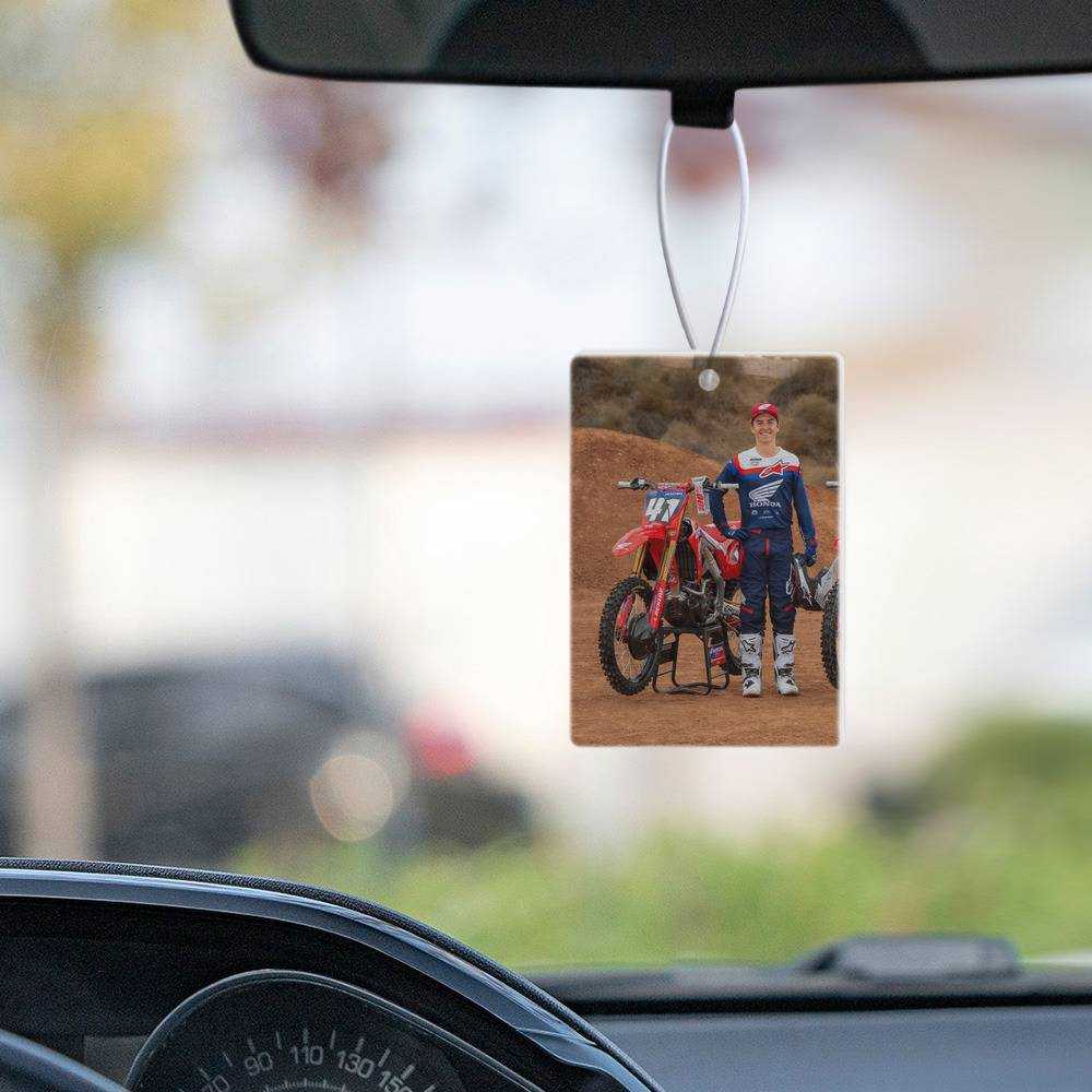 Jett Lawrence Car Air Freshener Car Hanging Accessoires Gifts for Jett Lawrence Fans Jett And Hunter Lawrence Air Freshener