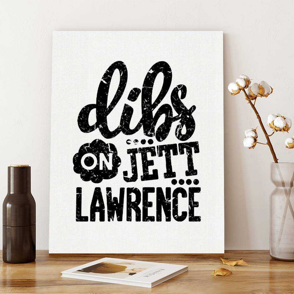 Jett Lawrence Canvas Classic Celebrity Canvas Drawing by Jett Lawrence Canvas