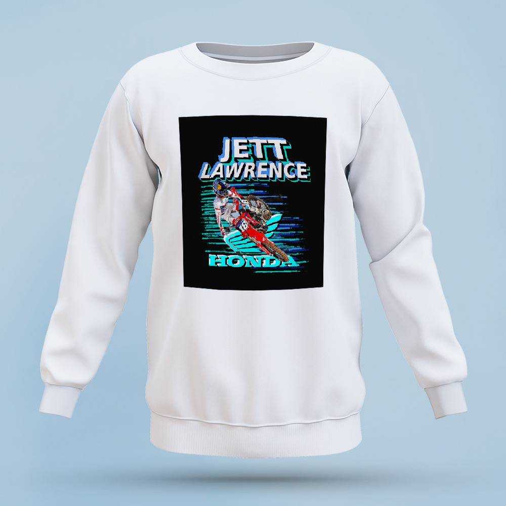 Jett Lawrence Sweatshirt Classic Celebrity Sweatshirt Mx Champ Motocross Sweatshirt