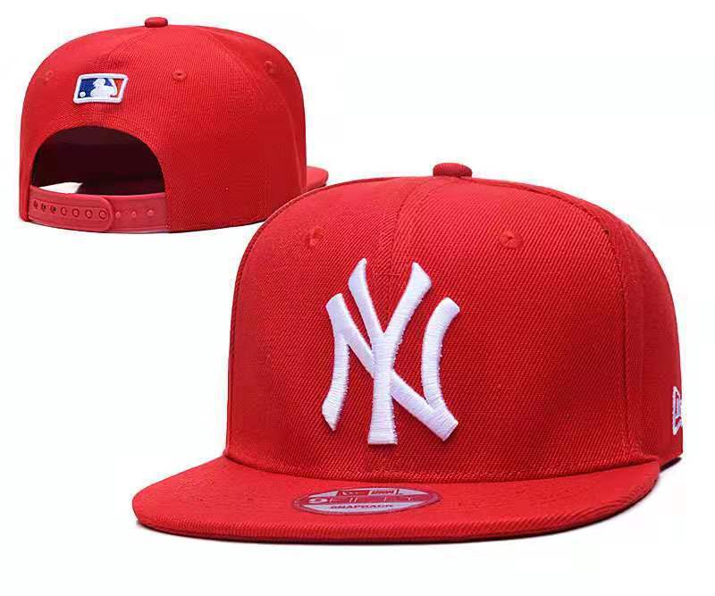 Limp Bizkit Cap, New York Yankees 9TWENTY Red 920 Adjustable Cotton Hat Cap#1