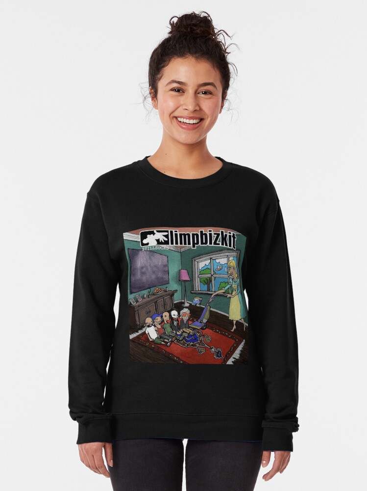 Limp Bizkit Hoodie, Sucks Mrcle Bizkit Still Sucks Pullover Sweatshirt#1