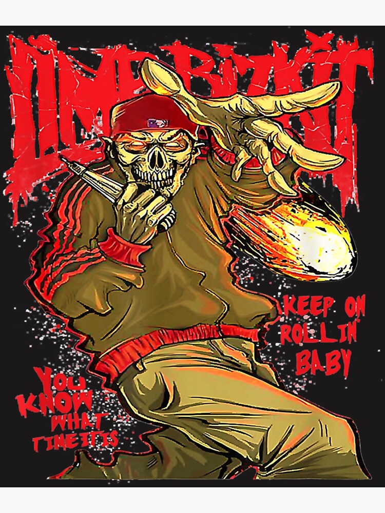 Vintage Limps Bizkits Art Music Legend Poster Limp Bizkit Poster ...