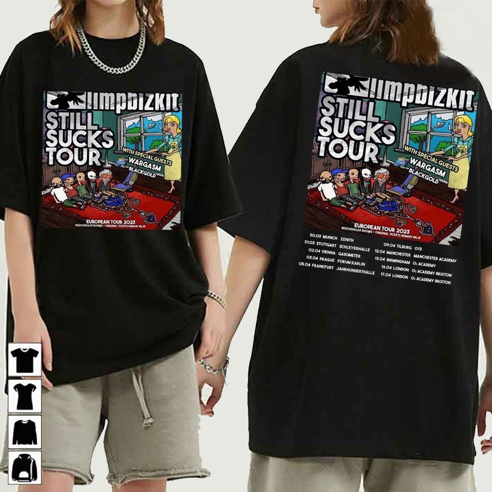 Limp Bizkit Shirt, Limp Bizkit 2023 Tour Shirt#1