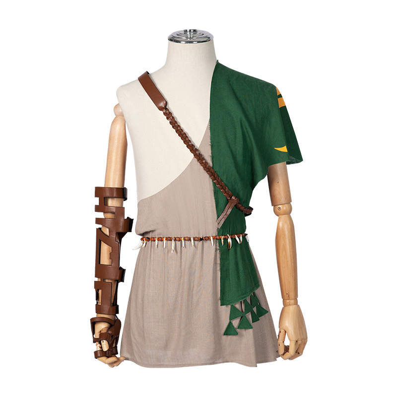 The Legend of Zelda Breath of the Wild Link Cosplay Costume Deluxe
