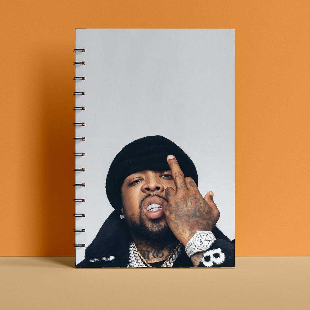 Westside Gunn Spiral Bound Notebook Journal Diary Gift for Fans John Woo Flic Notebook