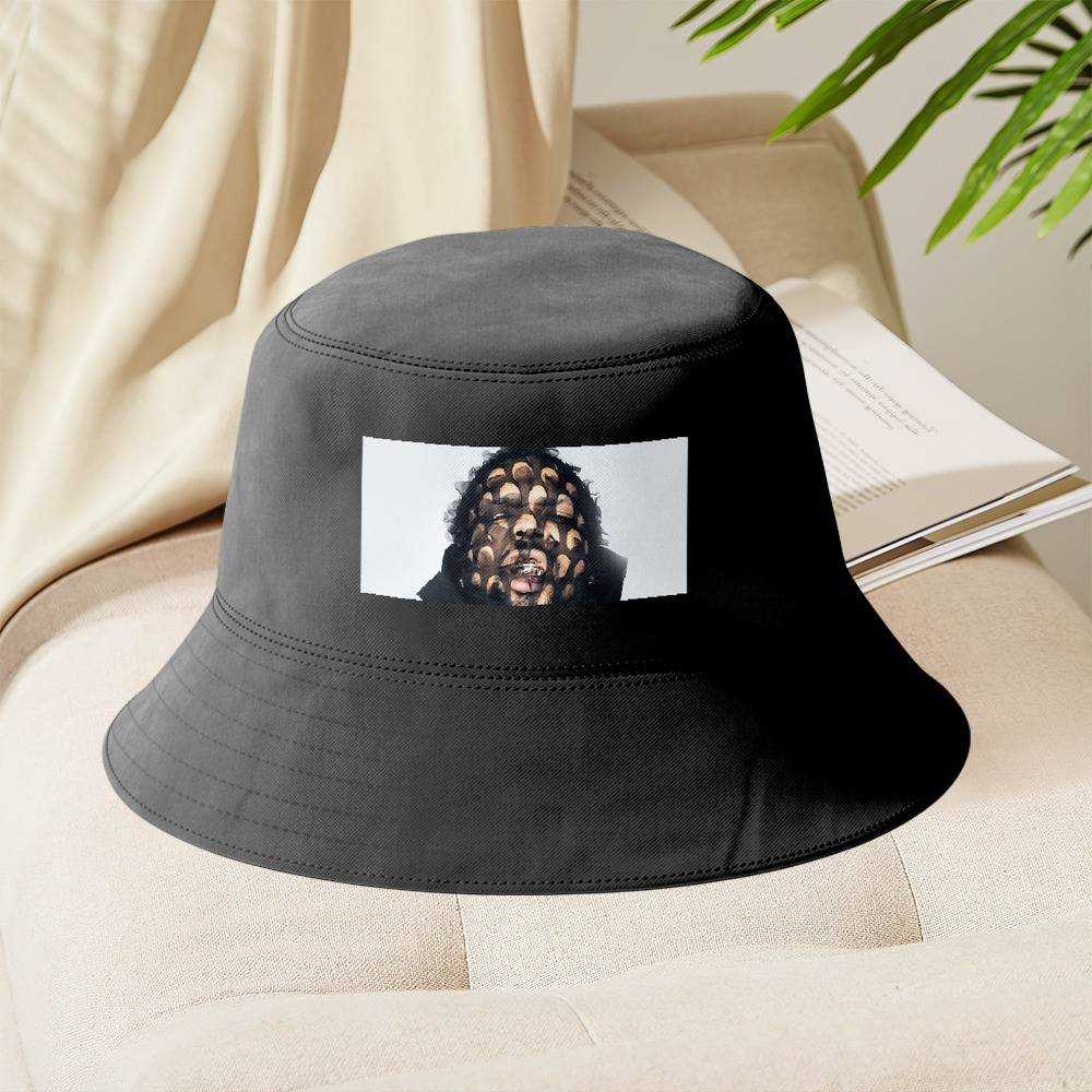 ghanim Solid Unisex Fishermen Bucket Hat Cap NY printed cap Price