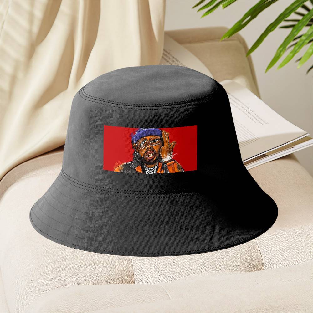 ghanim Solid Unisex Fishermen Bucket Hat Cap NY printed cap Price