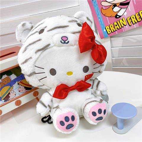 Shop Hello Kitty Plush Backpack Pink – Luggage Factory