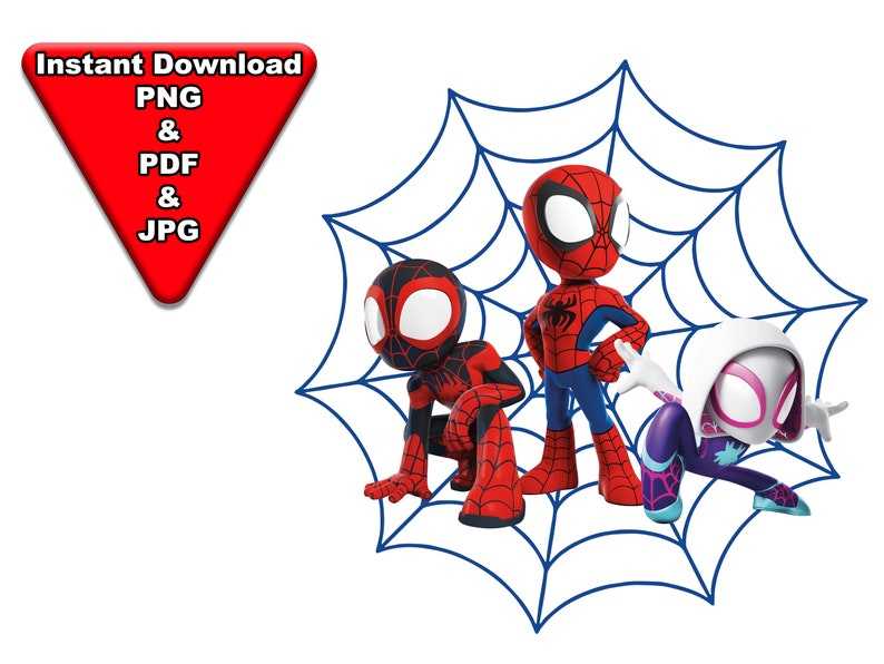 Spidey and Friends Svg, Spidey and His Amazing Friends Png Spidey and His Amazing Friends Svg#1