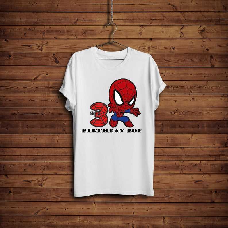 Spidey Birthday Svg, Spiderman 3rd Cricut Birthday Digital File PNG Happy Birthday Spiderman Svg#2