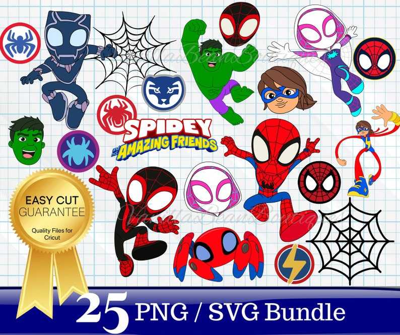 Spidey and His Amazing Friends, Ghost Spider Png, Jpg, Pdf, Sublimation -   Denmark