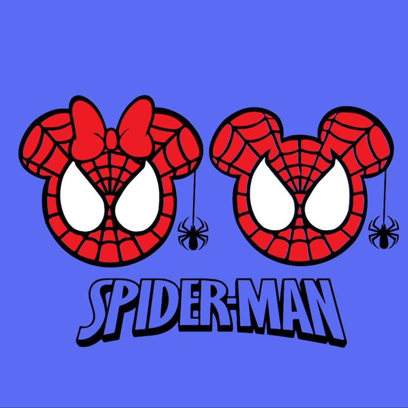 Spidey Svg, Spidey Hero Logos Svg for Cricut/Silhouette - Perfect for Vacation and Birthday Shirts#1