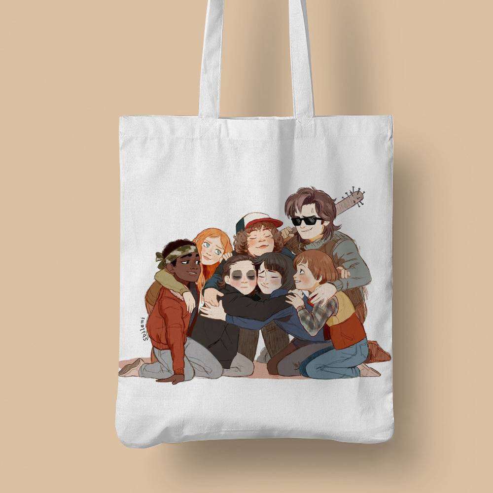 Stranger Things ® Merch - Stranger Things Christmas Merchandise Tote Bag  for Sale by Halla-Merch
