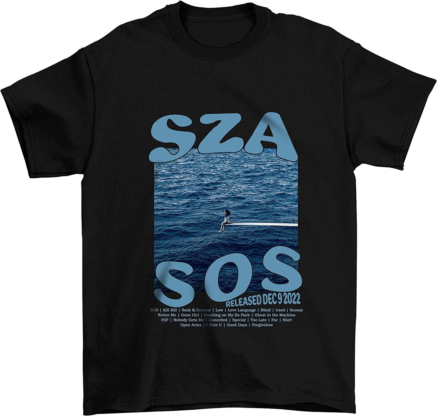 SZA SOS Jersey, Sza - Good Days Graphic Jersey SOS Tour 2023