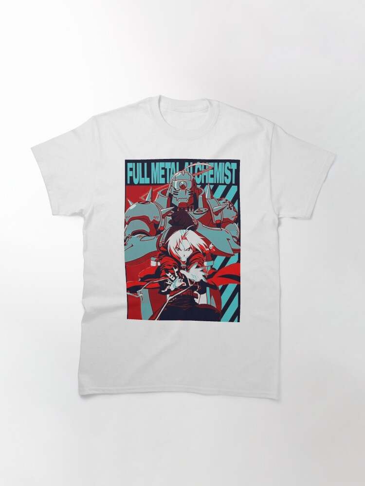 Fullmetal Alchemist Brotherhood Anime T Shirt 100% Cotton